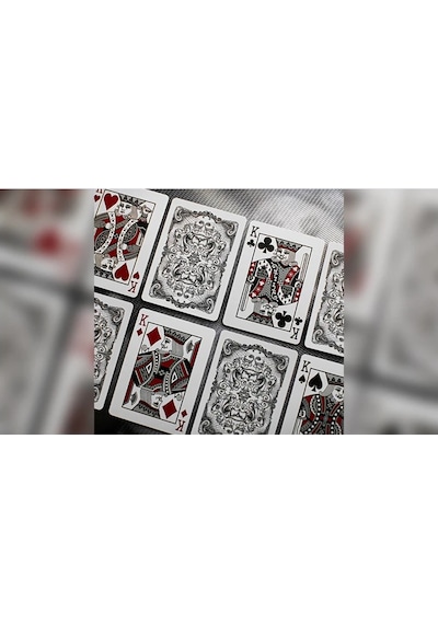 Bicycle Fulton's White Jazz Premium Oyun Kağıdı İskambil Kartları Destesi
