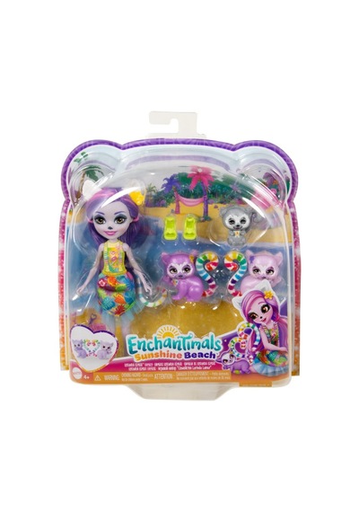 Enchantimals Lemur Ailesi Oyun Seti HRX86