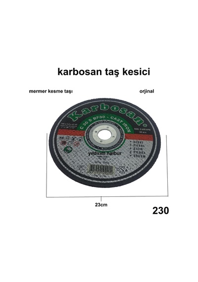 Karbosan 230 Mermer Kesme Taş Kesme Fayans Kesme