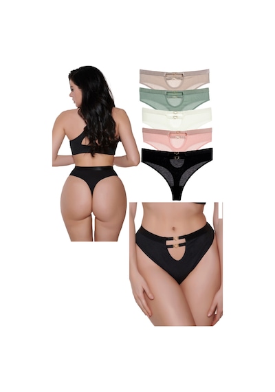 Vanilya Secret New Pamuk Tanga 5'li Paket Çok Renkli
