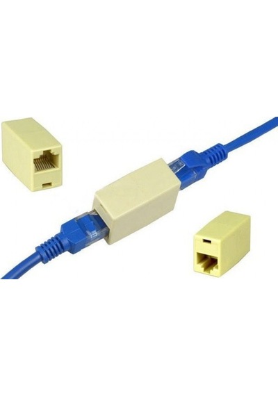 Rj45 Barel Konnektör Rj45 Birleştirici