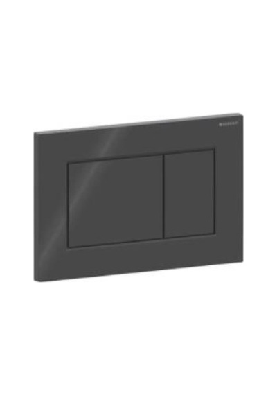 Geberit Sigma01 115.660.dw.1 Kumanda Kapağı Çift Basmalı - Parlak Siyah Renkli