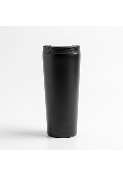 400 Ml Siyah Termos Kupa - Çift Katmanlı Paslanmaz Çelik Seyahat Bardağı Travel Mug - 4-6 Saa Diğer