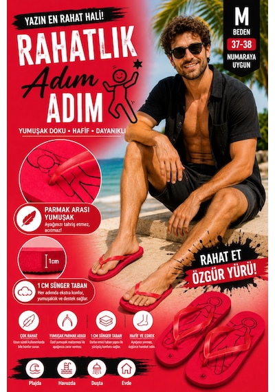 Pazarız Basic Parmak Arası Terlik Unisex Kadın Erkek Çocuk Eva Plaj Terliği Flip Flop Yazlık Deniz Havuz Günlük Kullanım Rahat Yumuşak Taban Acıtmaz Hafif Kaymaz Terlik Kırmızı Pazarız Basic Parmak Arası Terlik Unisex Kadın Erkek Çocuk Eva Plaj Terliği Flip Flop Yazlık Deniz Havuz Günlük Kullanım Rahat Yumuşak Taban Acıtmaz Hafif Kaymaz Terlik Kırmızı