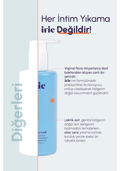 İntim Yıkama Jeli 300ml - Hassas Ciltler İçin Dış Genital Bölge Temizleme