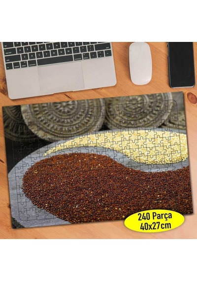 Yin Yang Tohumların Dengesi 240 Parça Puzzle Yapboz-109217368