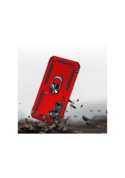 Galaxy S24 Fe Kılıf Zore Vega Kapak Siyah