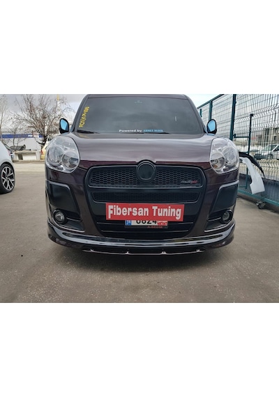 Fiat Doblo 3 Ön Tampon Eki Ve Lip ---fibersan Tuning