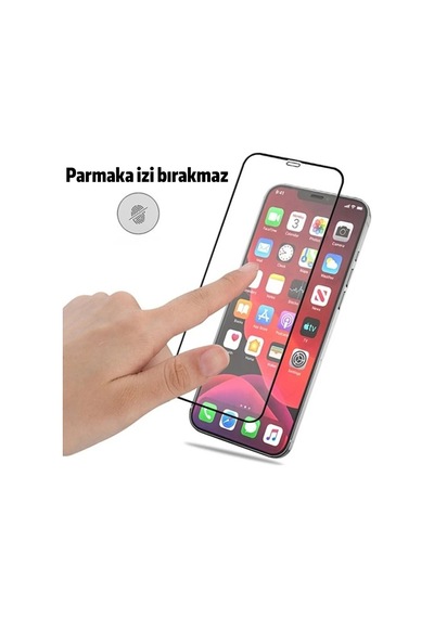 Best İphone 12 Pro Max 6.7 9h 3d Tempered Full Cam Ekran Koruyucu- 5775