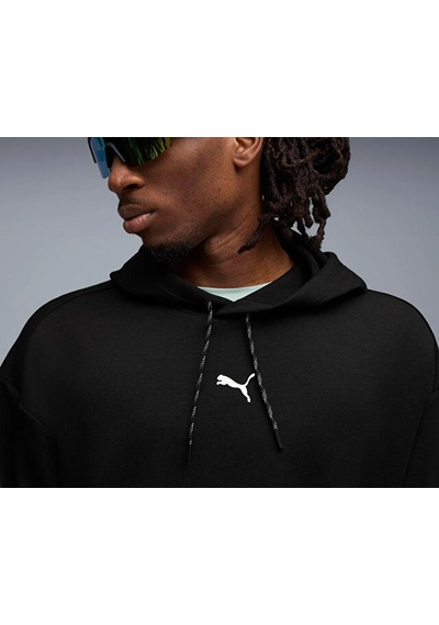 Puma M Cloudspun Hoodie Erkek Günlük Sweatshirts 52759501 Siyah