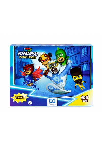 Pj Masks Power Heroes 100 Parça Çocuk Puzzle 3+ Yaş 1