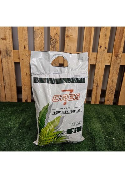 Ores 5 Litre Torf İç Dış Mekan Bitki Toprağı Çiçek Toprağı Azot Kaynağı Torf Toprağı
