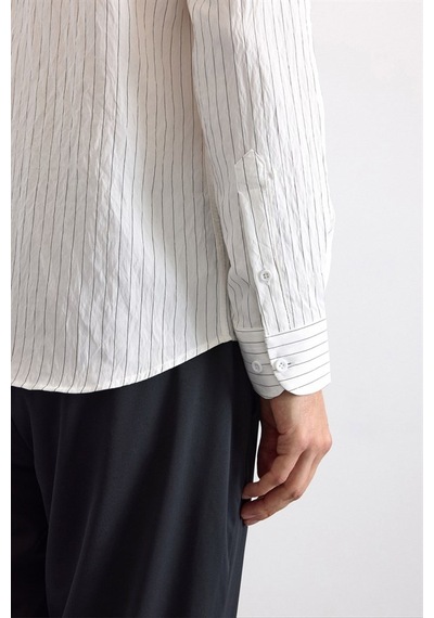 Süvari Siyah Slim Klasik Yaka Casual Gömlek Sgm1008400001-s09