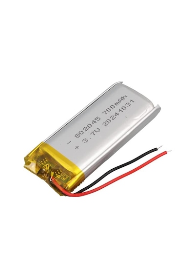 Powermaster 802045 3.7v 700mah Lityum Polimer Li-po Batarya Ciklet Pil