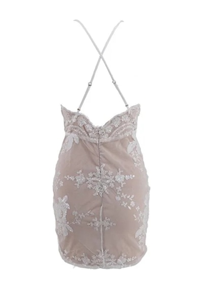 Fashion Cocktail Çift Derin Yırtmaçlı Sırt Çapraz Payet Işleme Süper Mini Abiye Elbise Beyaz Fashion Cocktail Çift Derin Yırtmaçlı Sırt Çapraz Payet Işleme Süper Mini Abiye Elbise Beyaz