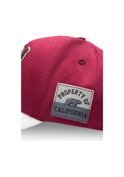 Ucla Dellwood Bordo Baseball Cap Nakışlı Unisex Şapka Bordo