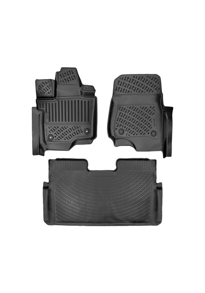 Ford F-150 2015 Sonrası Havuzlu Paspas Super Crew/halı Zemin/konsollu Usa
