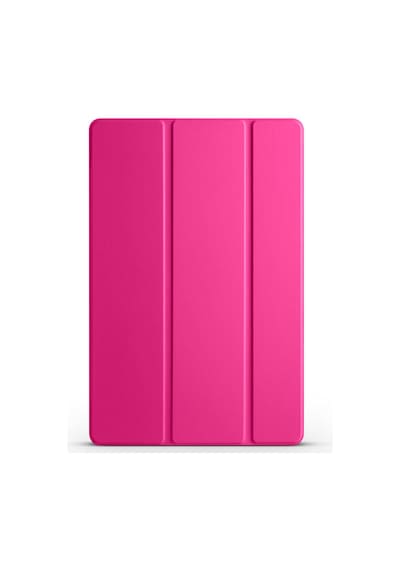 Xemu Galaxy Tab A9 Uyumlu Smart Cover Standlı 1-1 Kılıf-pembe Koyu Tablet Kılıfı