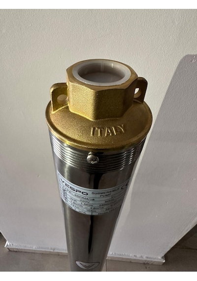 4" 3 Hp 9 Kademe Dalgıç Pompa 20 Mt Kablo Ve Panolu 220v İtalyan