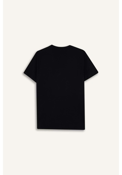 Defacto Slim Fit Dar Kesim V Yaka Üst L4884az26spbk27 Siyah-bk27