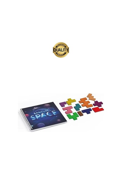 Premium Hayal Gücü Eşleştirme Beceri Ve Zeka Geliştirici Banzuki Space Uzay Eğitici Akıl Oyun Seti