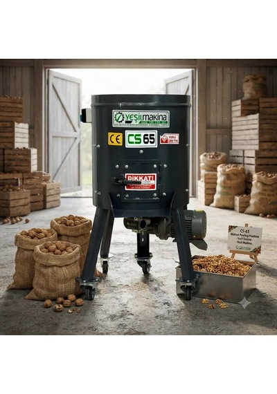 Yeşil Makina Cs 65 Ceviz Soyma Makinesi