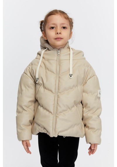 Kız Çocuk Şişme Mont 51320 Bej