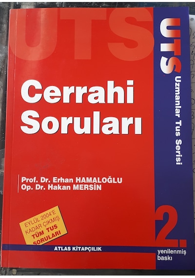 Cerrahi Soruları Erhan Hamaloğlu-Hakan Mersin 2005 Yılı Basım