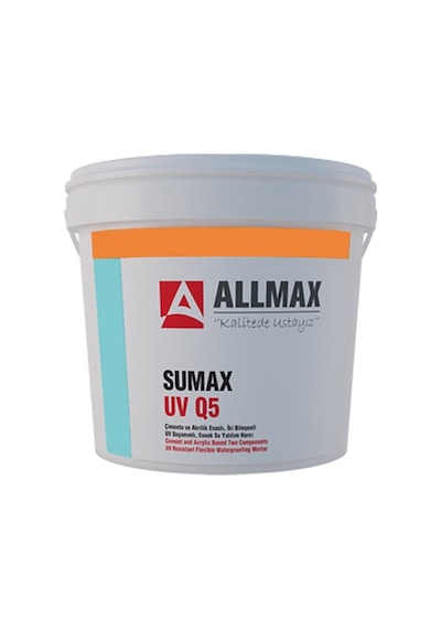 Allmax Sumax Uv Q5 Su Yalıtım Malzemesi 20 Kg Allmax Sumax Uv Q5 Su Yalıtım Malzemesi 20 Kg