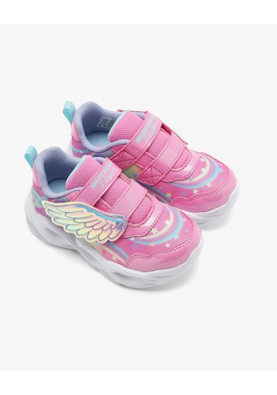 Skechers Twısty Glow Küçük Kız Çocuk Pembe Spor Ayakkabı 303718n Pkmt Pembe