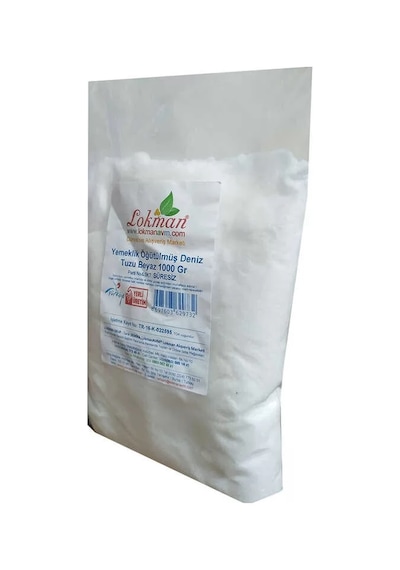 Yemeklik Öğütülmüş Deniz Tuzu Beyaz 1000 Gr