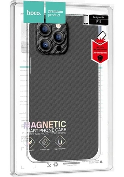 Hoco Apple iPhone Uyumlu iPhone 14 6.1 Kılıf Manyetik Magsafeli Kamera Korumalı Telefon Kılıfı- 5775 Siyah Hoco Apple iPhone Uyumlu iPhone 14 6.1 Kılıf Manyetik Magsafeli Kamera Korumalı Telefon Kılıfı- 5775 Siyah