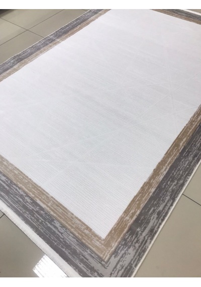 Merinos Halı Vista 76592 957 Serisi Triko Akrilik Salon Oturma Yatak Odası Halısı Krem - Gri - Bej