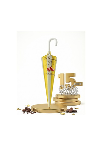 Afia Şemsiye Çikolata 15x25 Gr