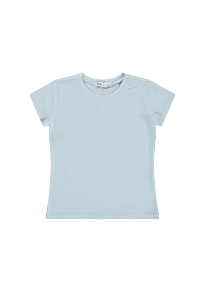 Civil Girls Basic 2-5 Yaş Tişört - Mavi Mavi