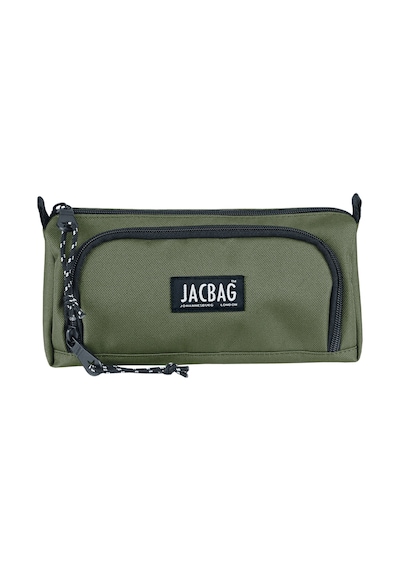 Jacbag Prime Xl-lastik Ayraçlı İki Bölmeli Kalem Kutusu Prime Xl-haki renkli
