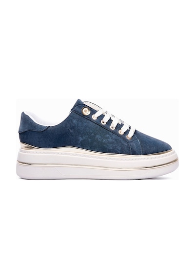 Mubiano Kadın Sneaker Kadife Desenli Gold Detaylı Kalın Tabanlı Spor Ayakkabı Lilium Lacivert Lacivert Mubiano Kadın Sneaker Kadife Desenli Gold Detaylı Kalın Tabanlı Spor Ayakkabı Lilium Lacivert Lacivert