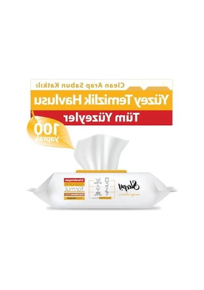 Arap Sabunu Katkılı Yüzey Temizlik Havlusu & Mendili - 100 Yaprak