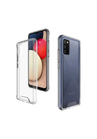 Samsung Galaxy A02s Kılıf Lüx Şeffaf Silikon