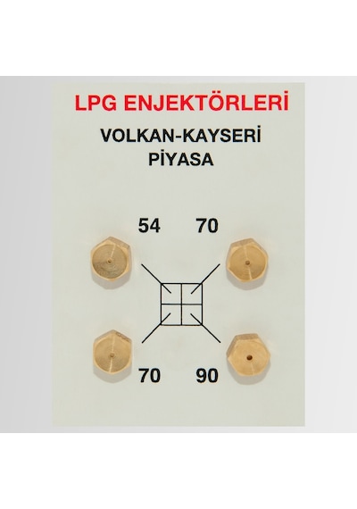 100 Takım Lpg Dönüşüm Ocak Memesi Piyasa