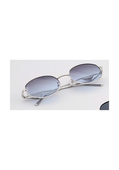 Unısex Uv-400 Korumalı Güneş Gözlüğü Mavi-degarde - 718934745 Gümüş