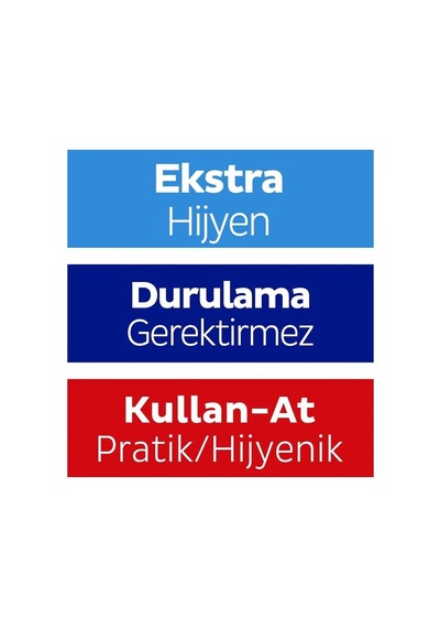 Easy Clean Çamaşır Suyu Katkılı Mopa Uyumlu Yer Temizlik Havlusu&mendili 3x50 150 Yaprak Belirtilmemiş