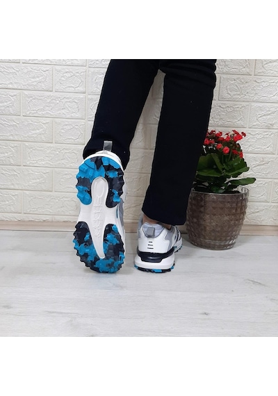 Jump 29725 Beyaz Gri Anatomik İç Taban Erkek Spor Ayakkabı 001