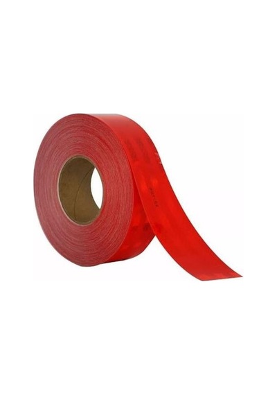 Reflektör Fosfor Şerit Kırmızı 55mm X 50mt Opersan 1004k 5710923702 Yerli Üretim