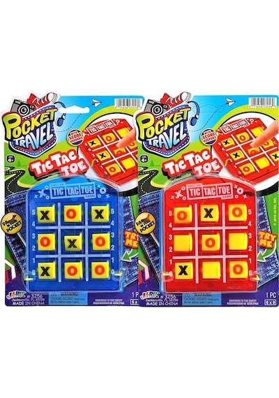 Seyahat Boyu Tic Tac Toe Oyunu - 1 Adet Stokta Olan Gönderilir