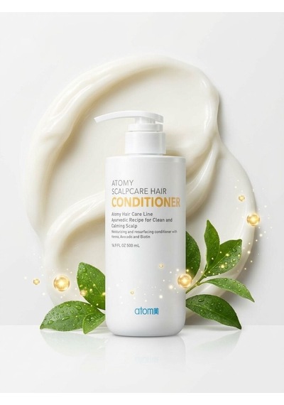 Atomy Scalpcare Hair Conditioner - Biotin Ve Avokado Özlü Saç Derisi Sakinleştirici Yapılandırıcı Sa