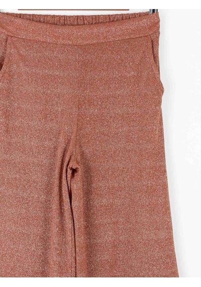 Nk Kids Kız Çocuk Simli Pantolon-14010-kiremit Kiremit