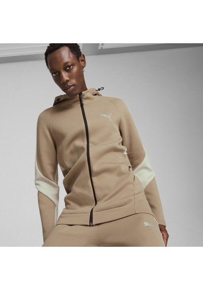 Puma Evostripe Full-zip Hoodie Erkek Ceket-kahverengi