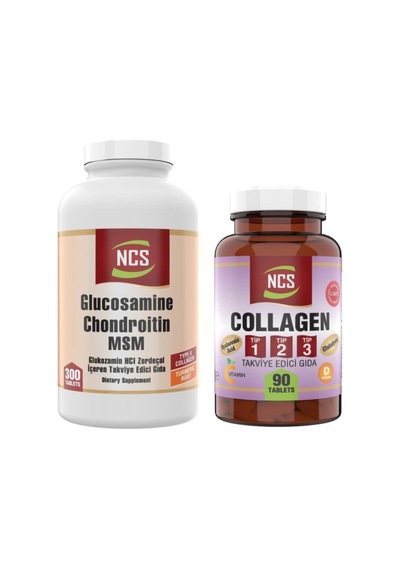 Collagen Tip 1-2-3 90 Tablet Glucosamine Type 2 300 Tablet