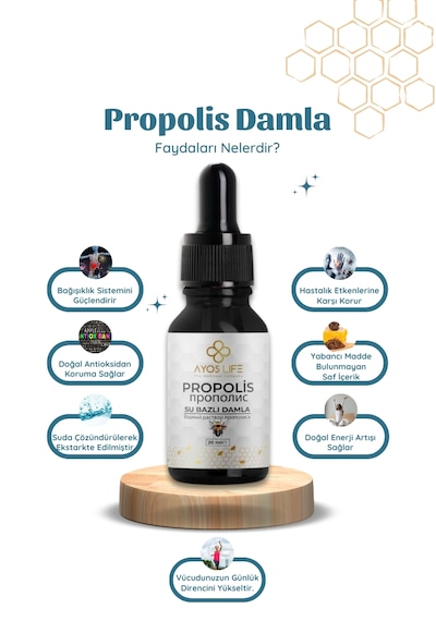 Ayos Life Su Bazlı Propolis Damla 20 ML